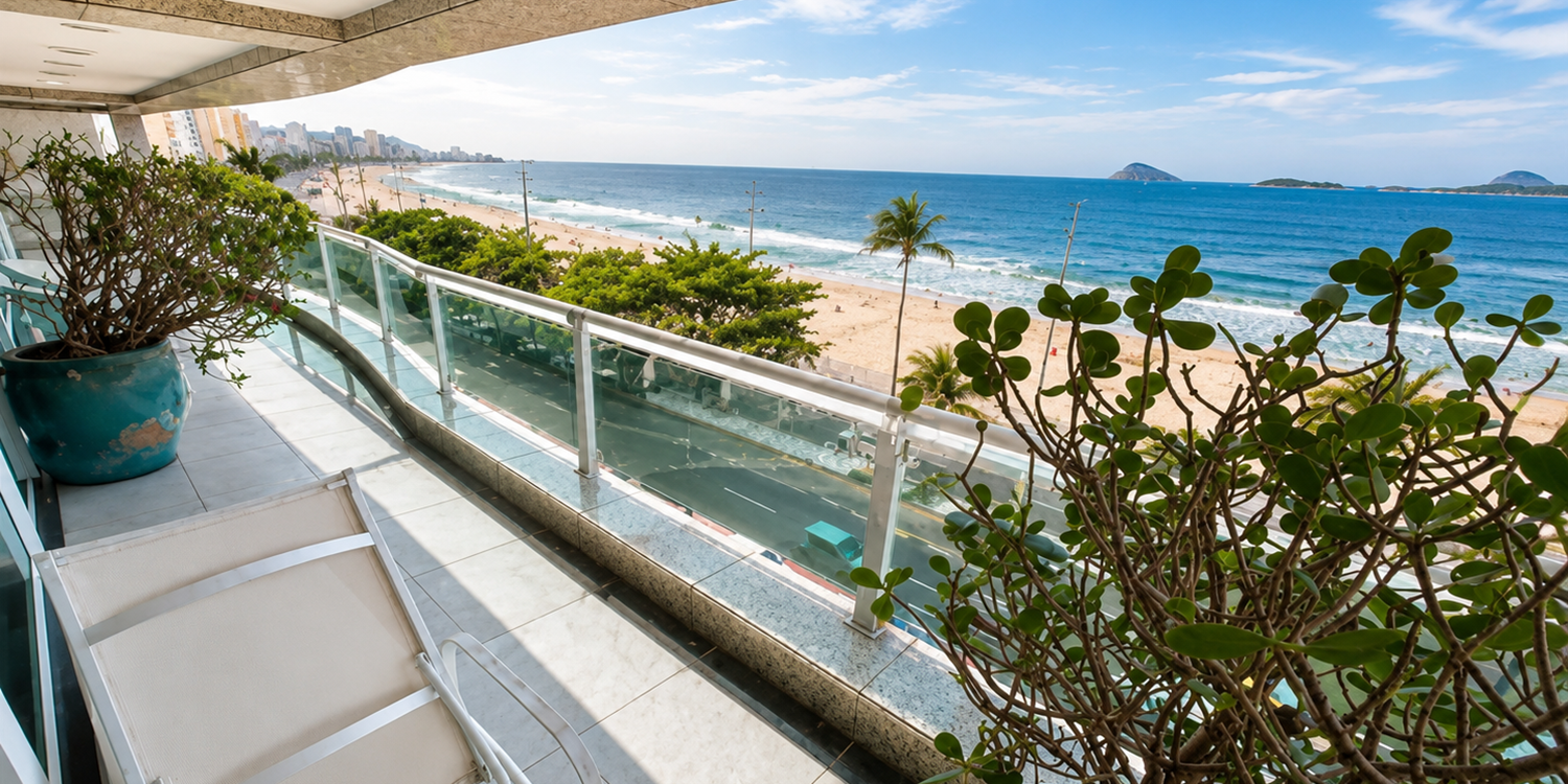 Apartamento de 5 quartos no Leblon • Pronto