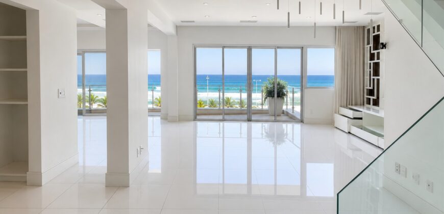 Cobertura Dúplex de 4 quartos na Barra da Tijuca | Beton • Pronta