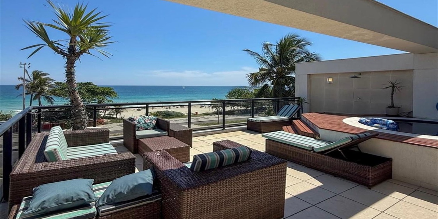 Cobertura Dúplex de 4 quartos na Barra da Tijuca | Condomínio Wish • Pronta