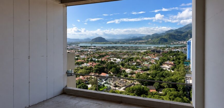 Cobertura de 2 quartos na Barra da Tijuca | Atlântico Sul • Pronta