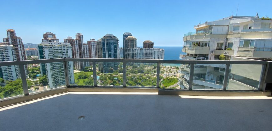 Cobertura de 2 quartos na Barra da Tijuca | Atlântico Sul • Pronta