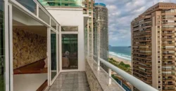 Cobertura Triplex de 4 quartos na Barra da Tijuca | Residencial Praia da Barra • Pronta