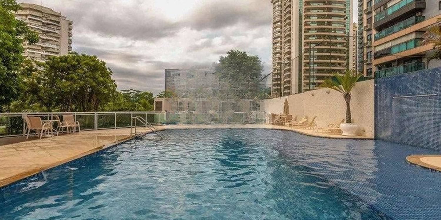 Cobertura Triplex de 4 quartos na Barra da Tijuca | Residencial Praia da Barra • Pronta