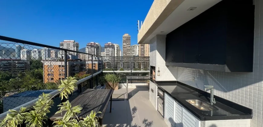 Cobertura de 2 quartos na Barra da Tijuca | Les Residences Saint Tropez • Pronta