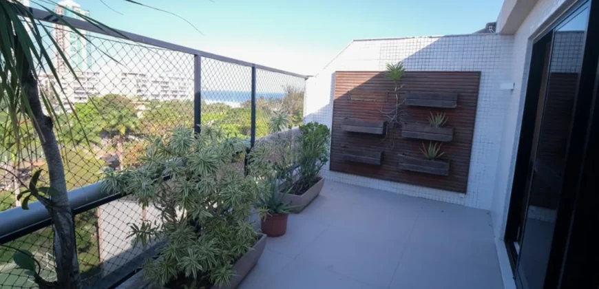 Cobertura de 2 quartos na Barra da Tijuca | Les Residences Saint Tropez • Pronta