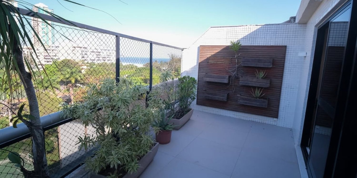 Cobertura de 2 quartos na Barra da Tijuca | Les Residences Saint Tropez • Pronta