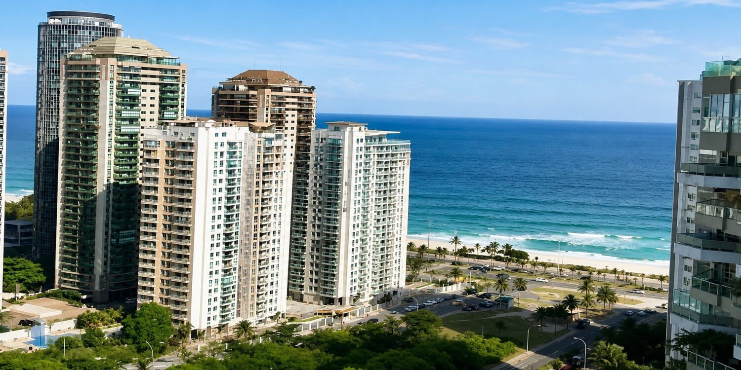 Cobertura de 2 quartos na Barra da Tijuca | Atlântico Sul • Pronta