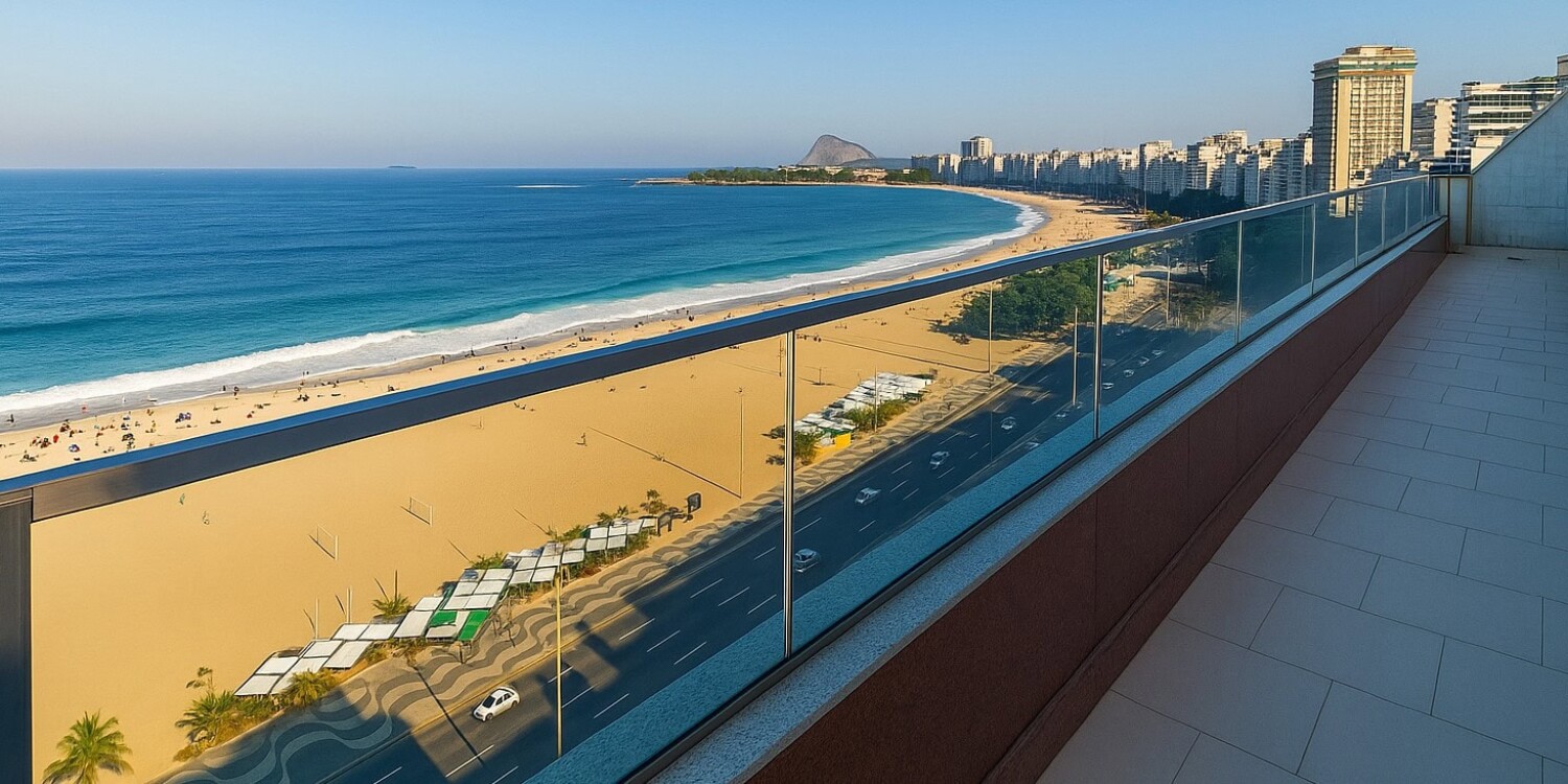 Attico con 4 camere a Copacabana • Pronto