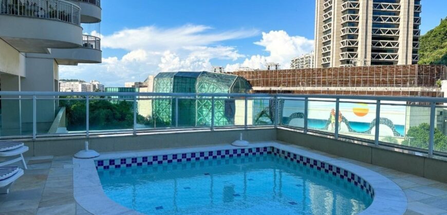 Apartamento de 2 quartos em Botafogo | Edifício Bay View • Pronto