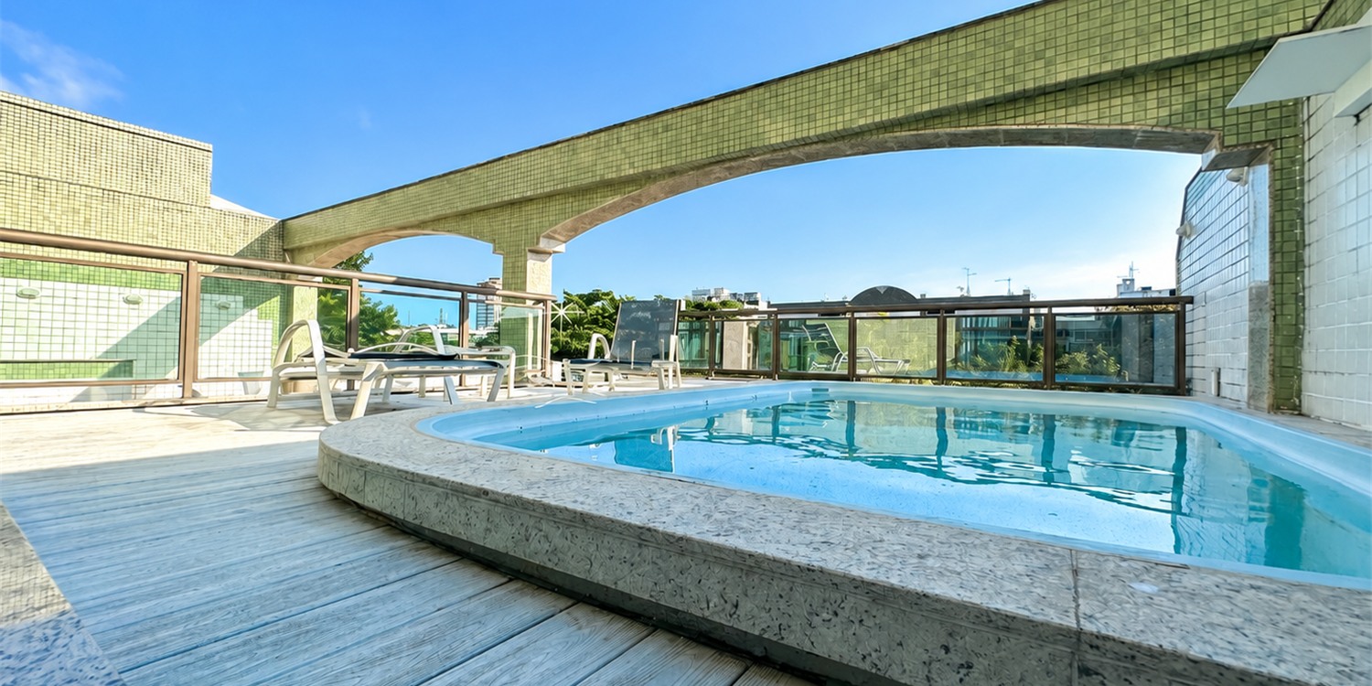 Cobertura Dúplex de 5 quartos na Barra da Tijuca | Jardim Oceânico • Pronta
