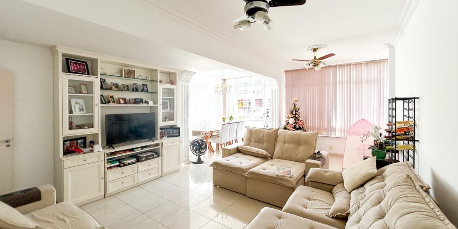 Apartamento de 4 quartos em Copacabana • Pronto