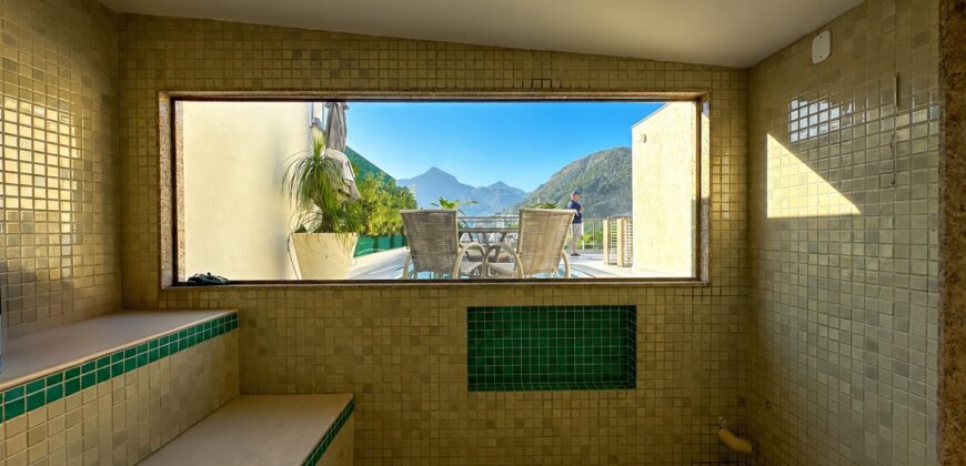 Cobertura Dúplex de 4 quartos na Barra da Tijuca | Jardim Oceânico • Pronta