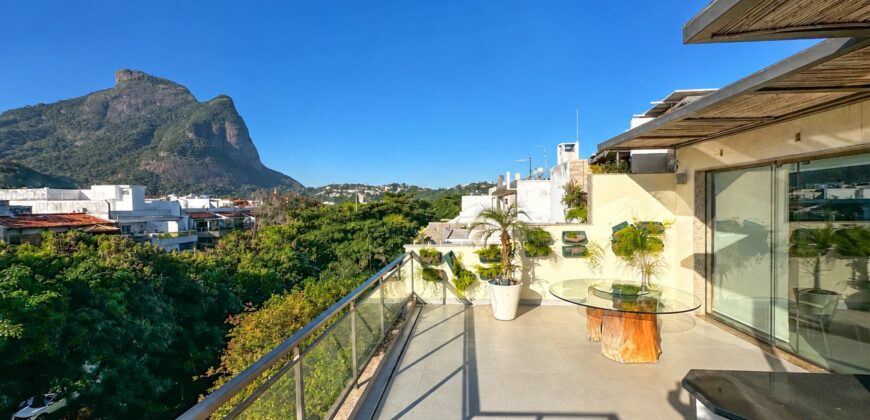 Cobertura Dúplex de 4 quartos na Barra da Tijuca | Jardim Oceânico • Pronta