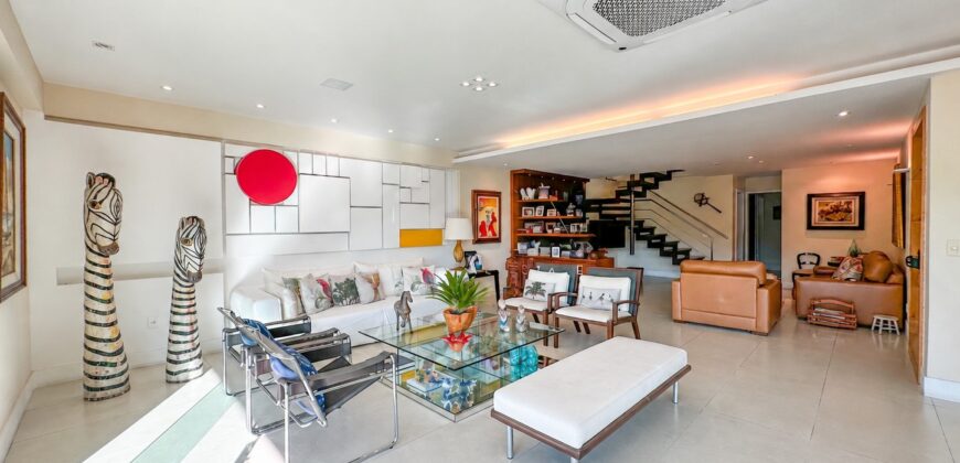 Cobertura Dúplex de 4 quartos na Barra da Tijuca | Jardim Oceânico • Pronta