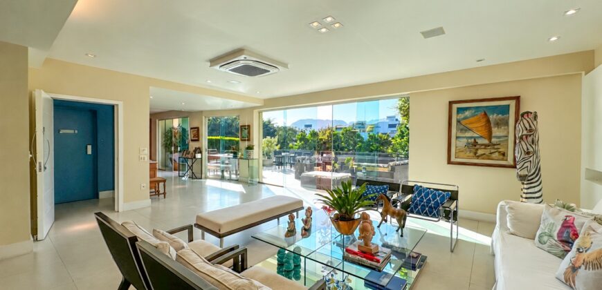 Cobertura Dúplex de 4 quartos na Barra da Tijuca | Jardim Oceânico • Pronta