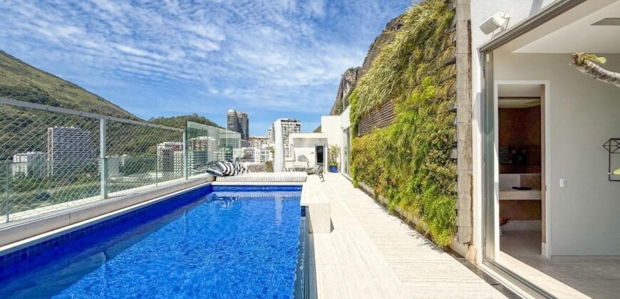 Cobertura Dúplex de 3 quartos em Ipanema • Pronta