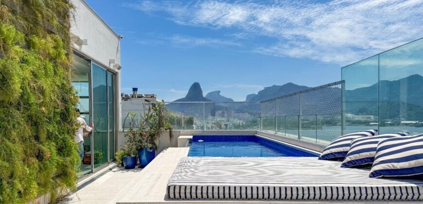 Cobertura Dúplex de 3 quartos em Ipanema • Pronta