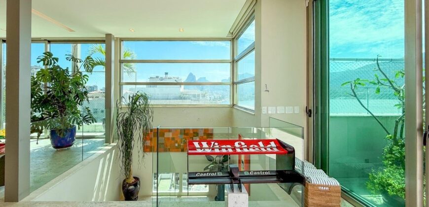 Cobertura Dúplex de 3 quartos em Ipanema • Pronta