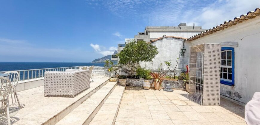 Cobertura Dúplex de 4 quartos em Ipanema • Pronta