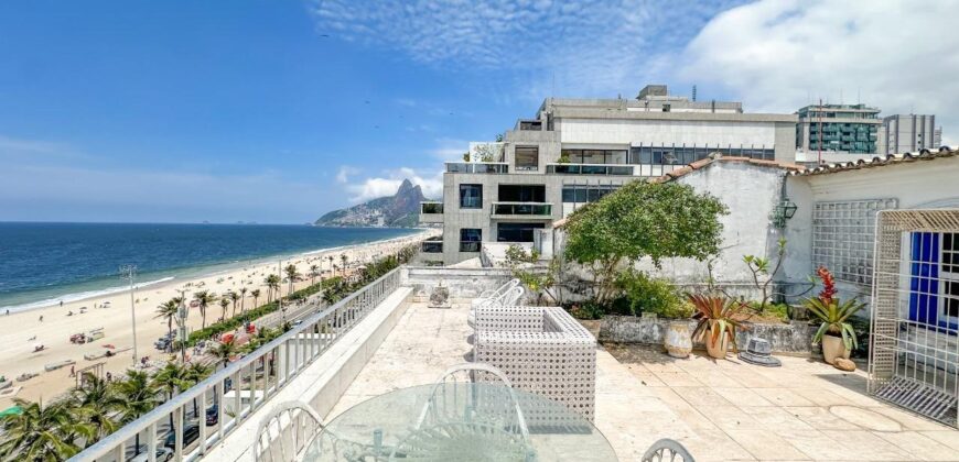 Cobertura Dúplex de 4 quartos em Ipanema • Pronta