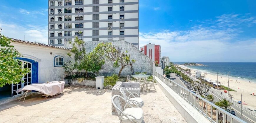Cobertura Dúplex de 4 quartos em Ipanema • Pronta