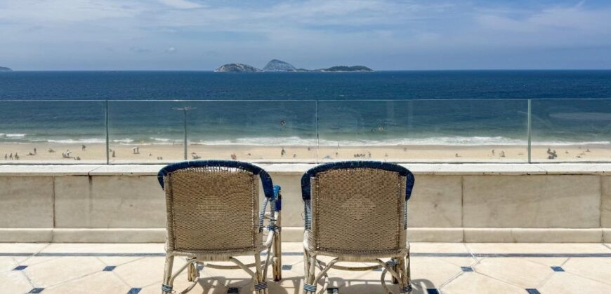 Cobertura Dúplex de 4 quartos em Ipanema • Pronta