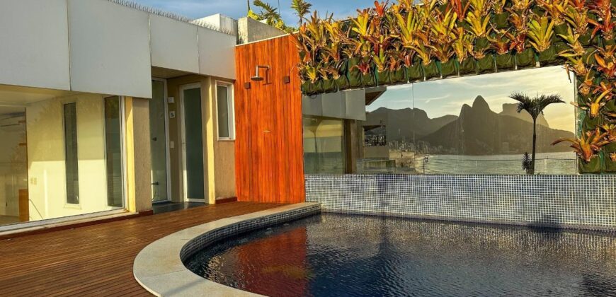 Cobertura Dúplex de 5 quartos em Ipanema • Pronta