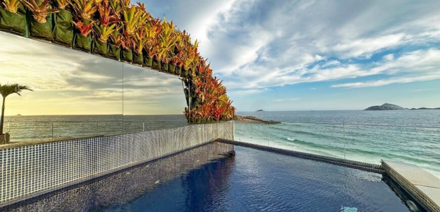 Cobertura Dúplex de 5 quartos em Ipanema • Pronta