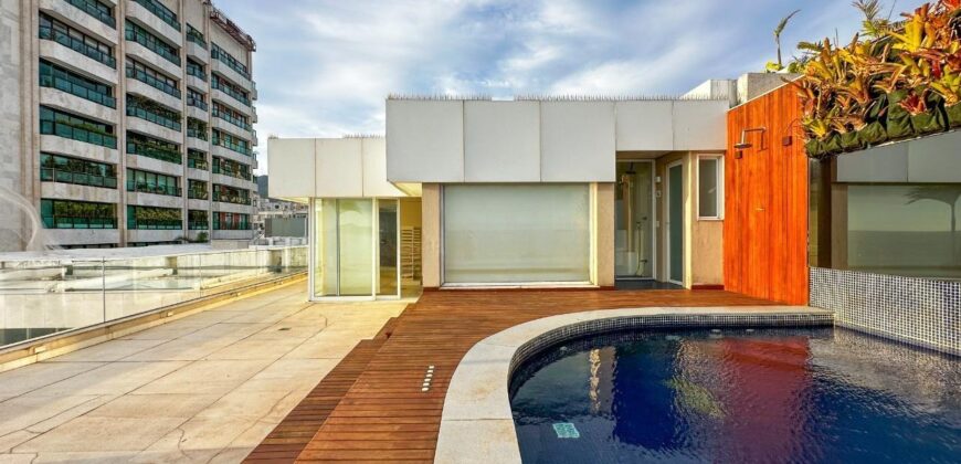 Cobertura Dúplex de 5 quartos em Ipanema • Pronta