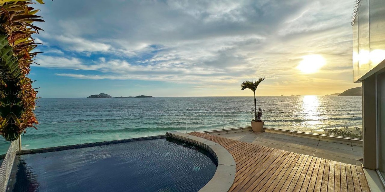 Cobertura Dúplex de 5 quartos em Ipanema • Pronta