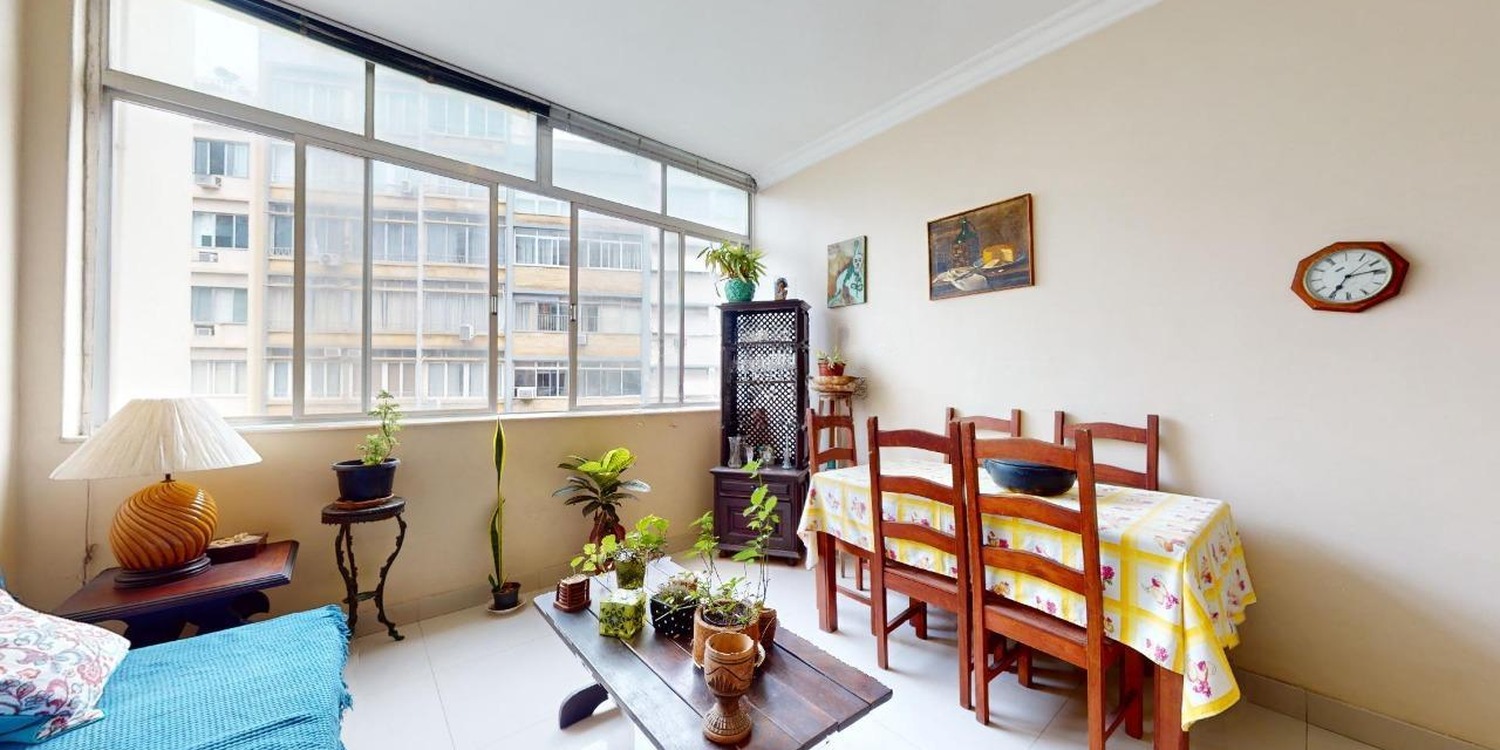 Apartamento de 2 quartos em Ipanema • Pronto