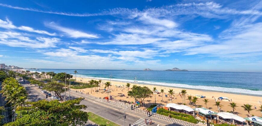 Cobertura de 3 quartos em Ipanema • Pronta