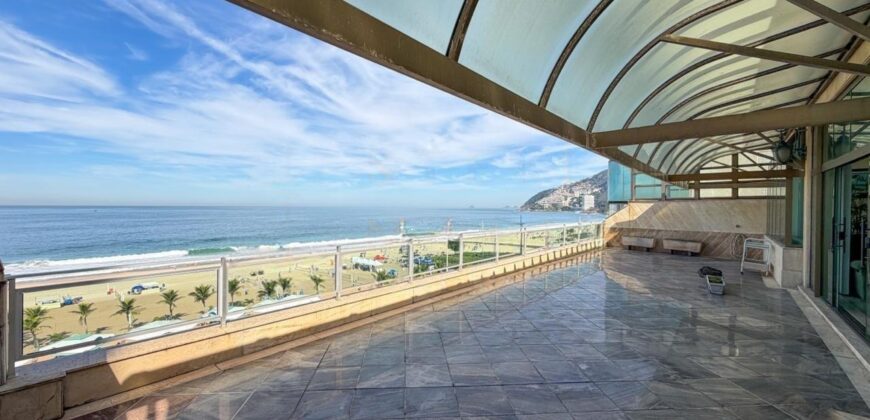 Cobertura de 3 quartos em Ipanema • Pronta
