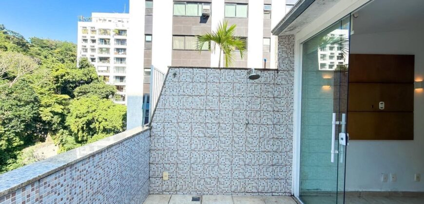 Cobertura de 2 quartos na Lagoa | Apart Hotel Lagoa First Residence • Pronta