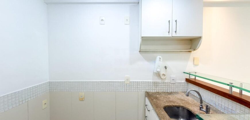 Cobertura de 2 quartos na Lagoa | Apart Hotel Lagoa First Residence • Pronta