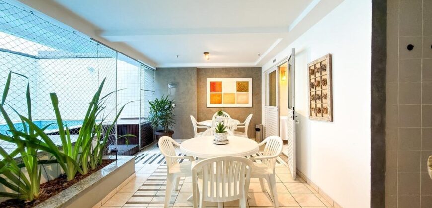 Cobertura de 2 quartos na Lagoa | Apart Hotel Lagoa First Residence • Pronta