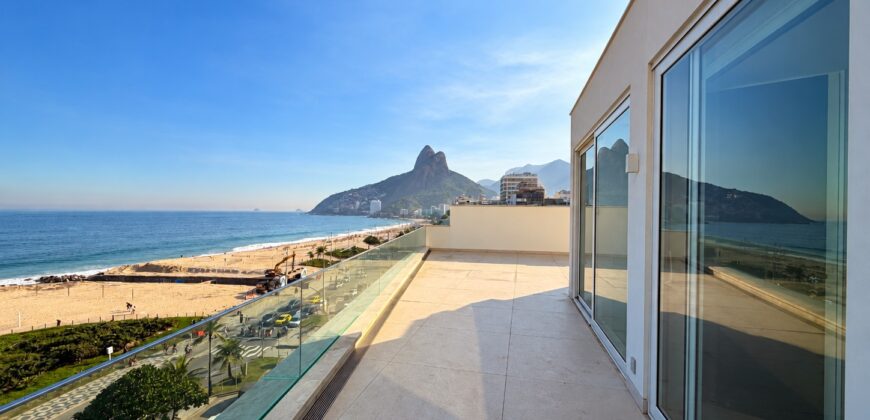 Cobertura Dúplex de 4 quartos em Ipanema • Pronta