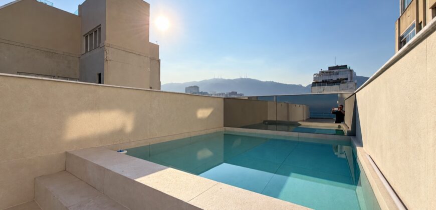 Cobertura Dúplex de 4 quartos em Ipanema • Pronta