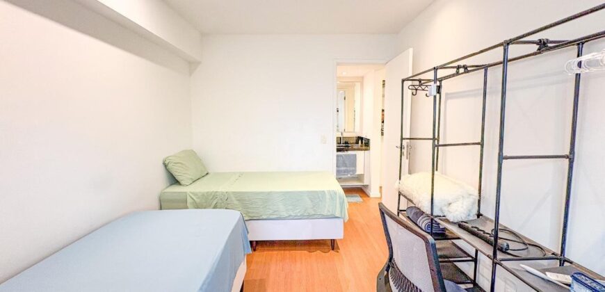 Apartamento de 2 quartos na Lagoa • Pronto