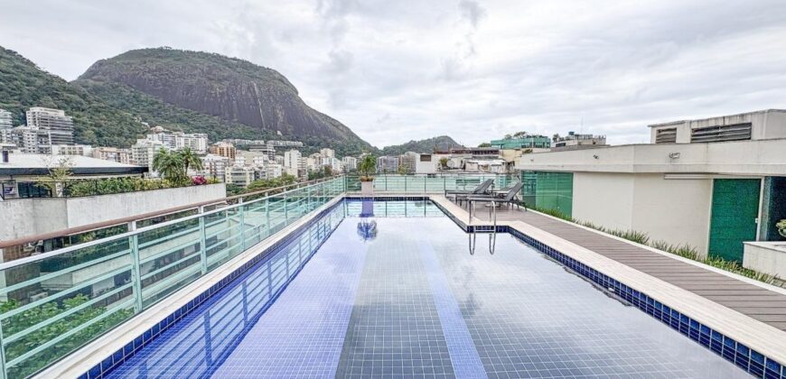 Apartamento de 2 quartos na Lagoa • Pronto