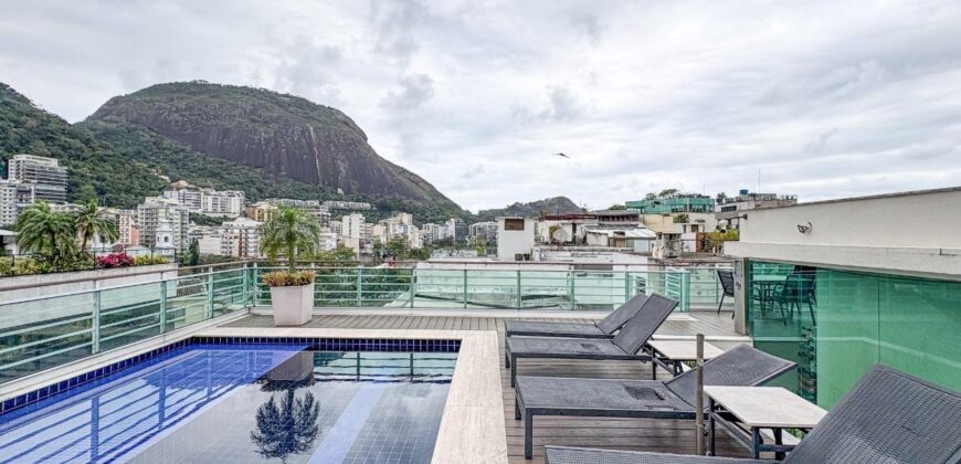 Apartamento de 2 quartos na Lagoa • Pronto