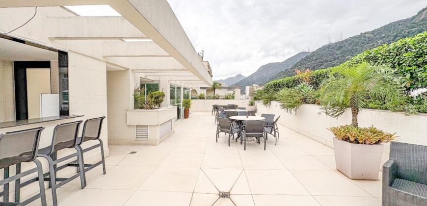Apartamento de 2 quartos na Lagoa • Pronto